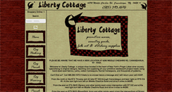 Desktop Screenshot of libertycottage.com